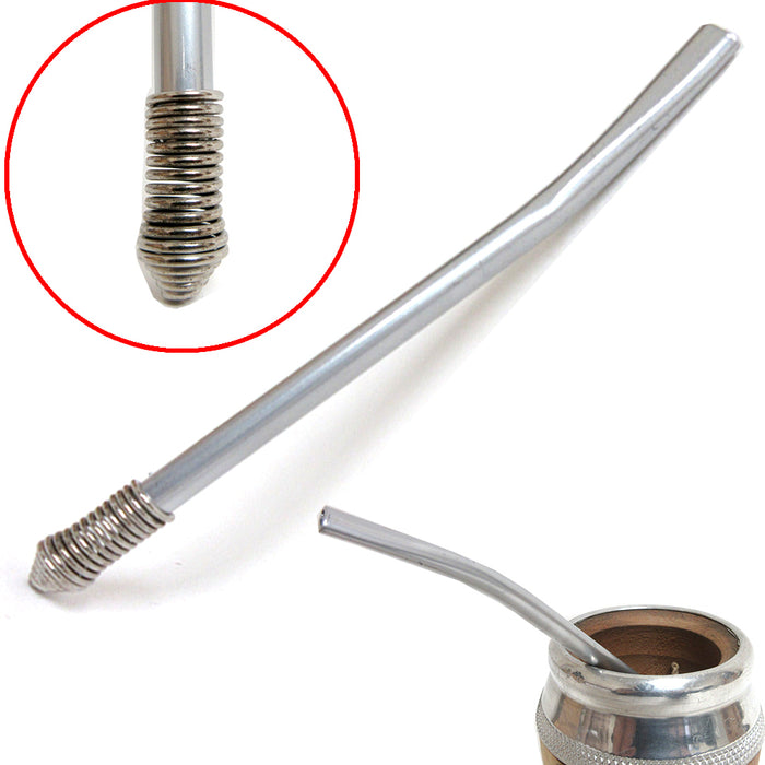 Metal Straw Filtered for Herbal Tea Drink or Bombilla for Yerba Mate M47 New Ships from USA