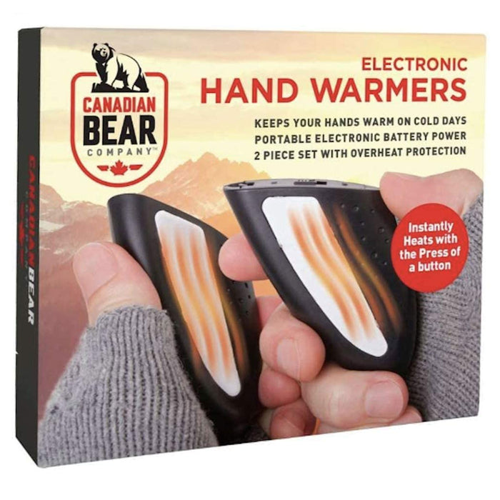 2 X Electric Handwarmers Hand Warmers Pocket Battery Power Portable Instant Heat