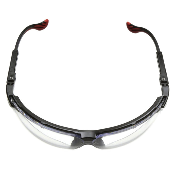 Uvex S3300X Genesis XC Safety Eyewear Black Frame Clear UV Extreme Anti-Fog Lens