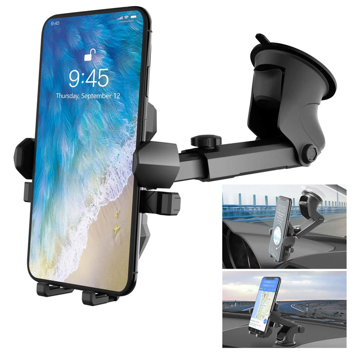 2X Universal Cell Phone Holder Car 360 Mount Windshield Vent GPS
