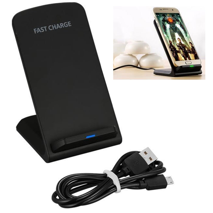 1 Wireless Fast Charger Charging Pad Dock iPhone Android Cell Phone