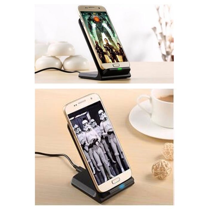 1 Wireless Fast Charger Charging Pad Dock iPhone Android Cell Phone