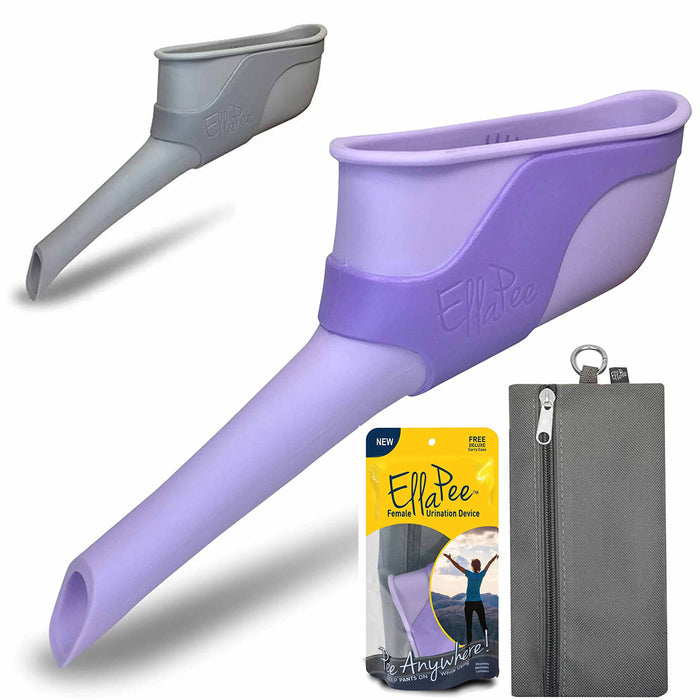 Women Urination Device Reusable Silicone Funnel Travel Camping Standing Pee Pott