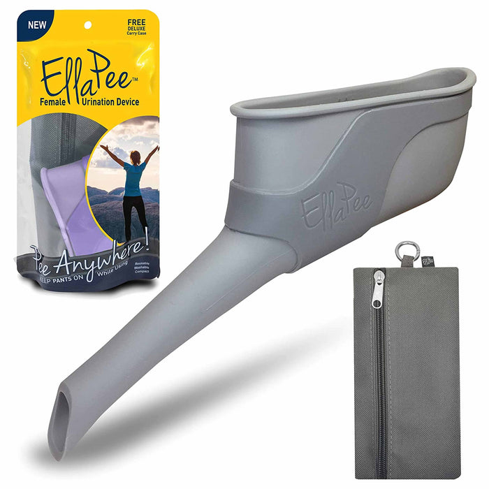 Women Urination Device Reusable Silicone Funnel Travel Camping Standing Pee Pott