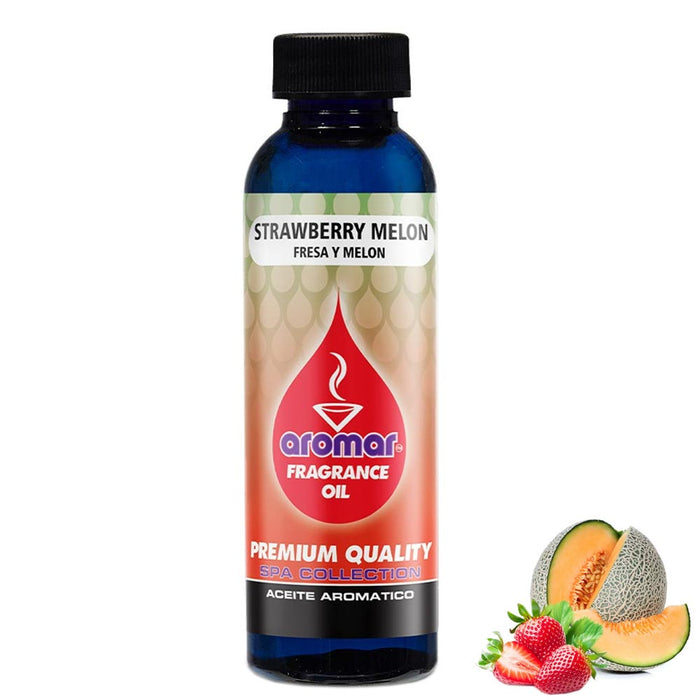 Strawberry Melon Scent Aromatherapy Oil Home Fragrance Air Diffuser Burner 2oz