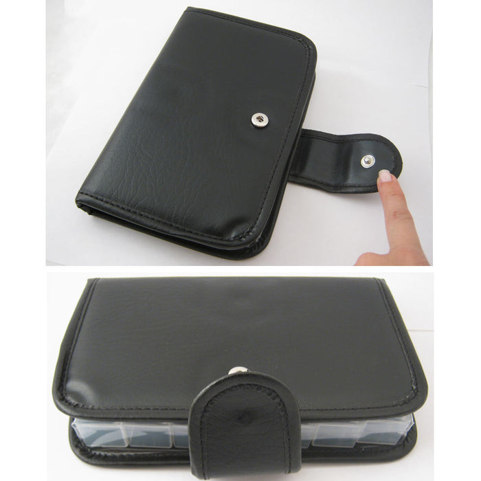 Deluxe 7 Day Pill Organizer Dispenser Box In Wallet Travel Case Weekly Medicine