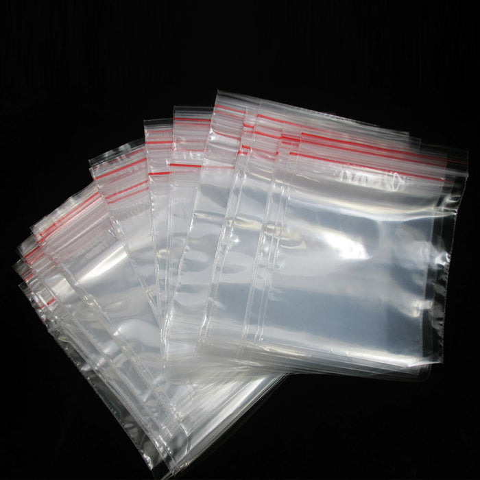 500 3" X 4" Reclosable Bags Clear Poly Bag Small Baggies Heavyduty 2Mil