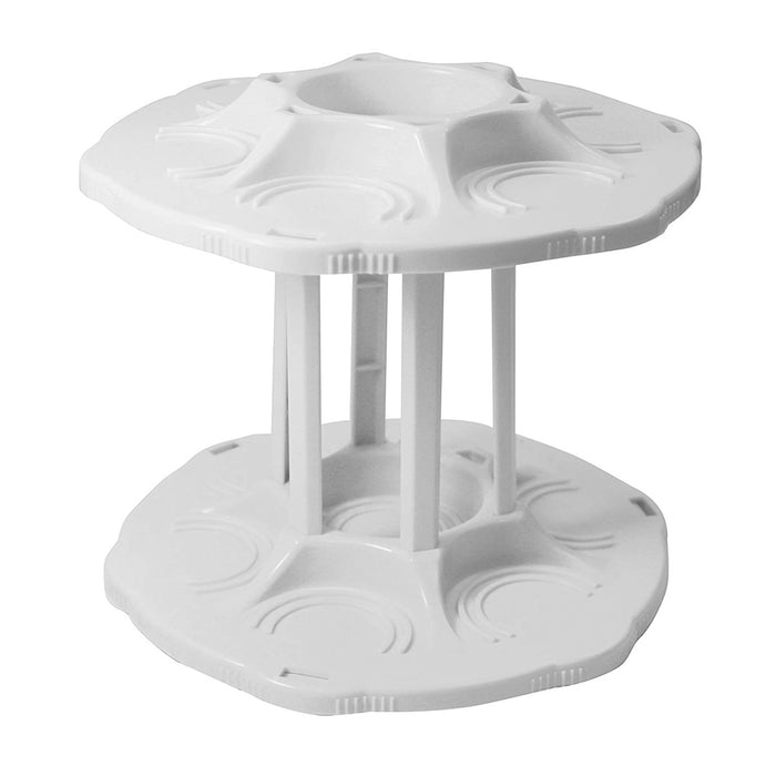 Two-Tier Turn Table Food Beverage Can Jar Space Saving Rack Organizer Storage