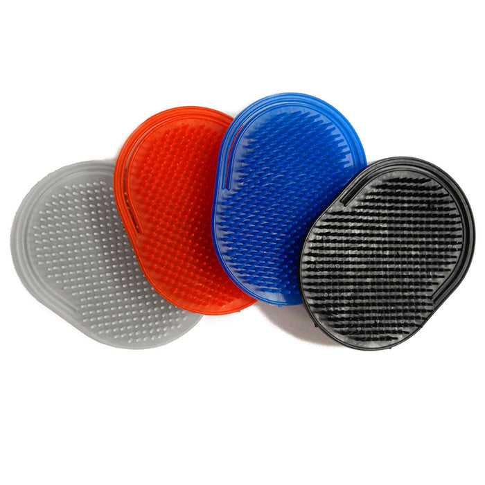 2 Pocket Hair Scalp Brush Comb Shampoo Body Massage Conditioner Clean Head Care