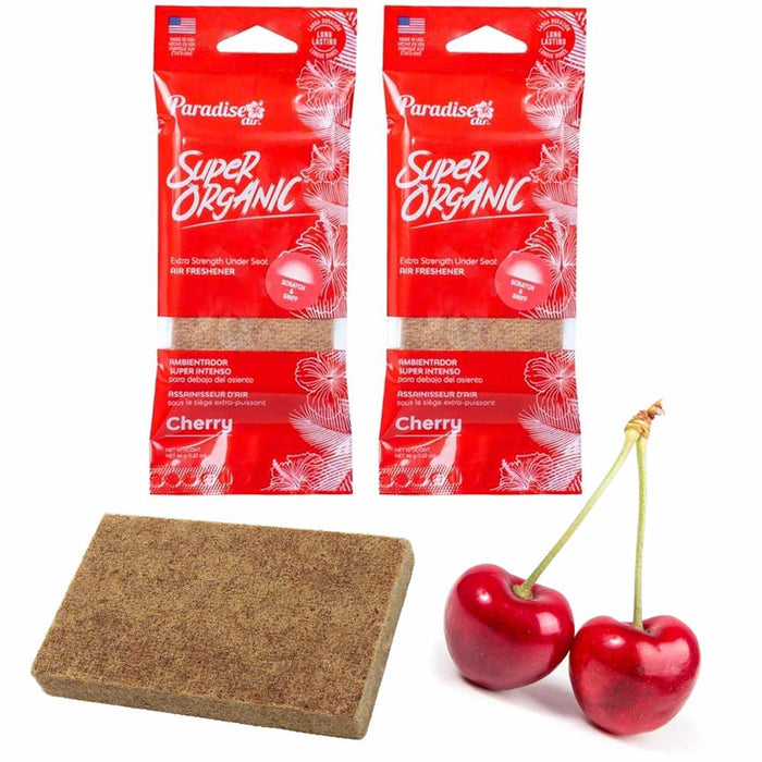 2 Pc Cherry Scent Car Air Freshener Block Stone Under Seat Office Home Fragrance