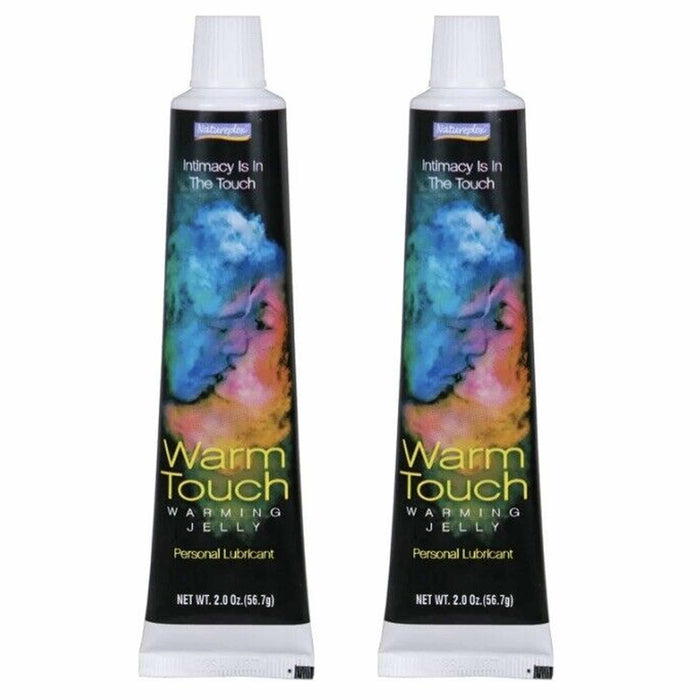 2 Pk Heating Personal Lubricant Lubricating Warming Lube Jelly Water Soluble 2oz