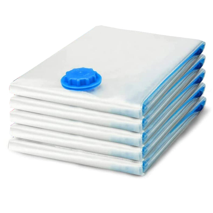 10 Pc Vacuum Storage Bags Space Saver and Travel Hand Pump to Organize Store 35"