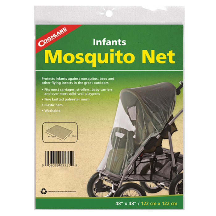 Coghlans Insect Fly Cover Mosquito Net Pram Baby Stroller Sun Dust Mesh Protect