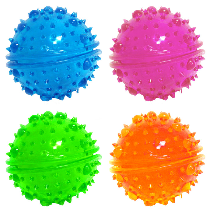 2 Pack Pet Dog Toy Tricky Treat Ball Fun Interactive Chew IQ Food Dispenser Play