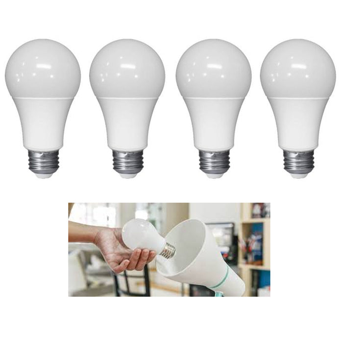4 Pc LED Light Bulb  60 W Daylight 7 Watt Energy 560 Lumens Energy Saving Light