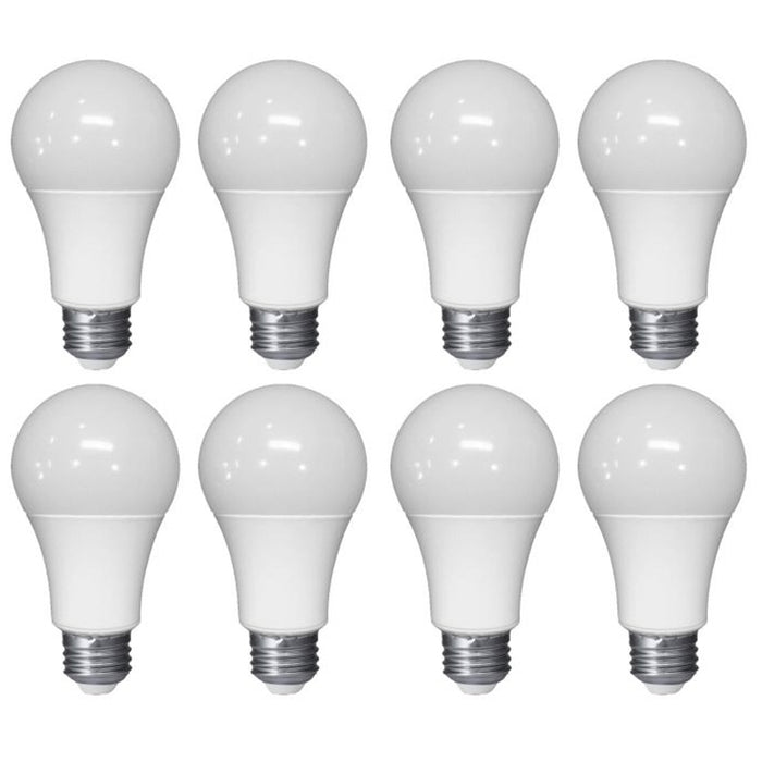 8 x LED Light Bulb Daylight 6400K Brightness 720 Lumens 9W Equivalent to 75W