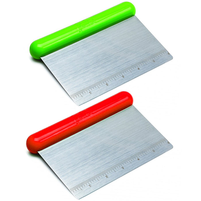 1pc Joie Stainless Steel Chop Scraper Kitchen Chopper Cleave Dough Cheese Cutter