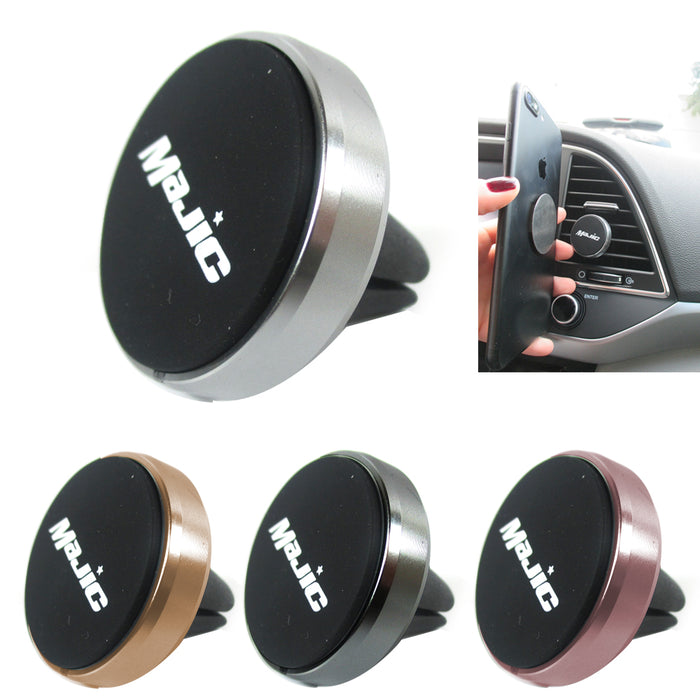 1 Magnetic Car Mount Holder Universal Cell Phone GPS Air Vent Dash Mobile Cradle