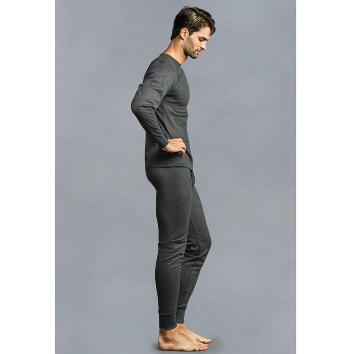 Mens Long Jonhs Thermal Underwear Set Knocker Sleeve Top Pajamas Pants —  AllTopBargains