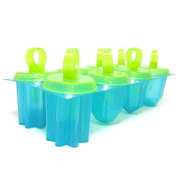 2 Pack Ice Pop Maker Jewel Ring Popsicle Mold Reusable Frozen Dessert Treats DIY