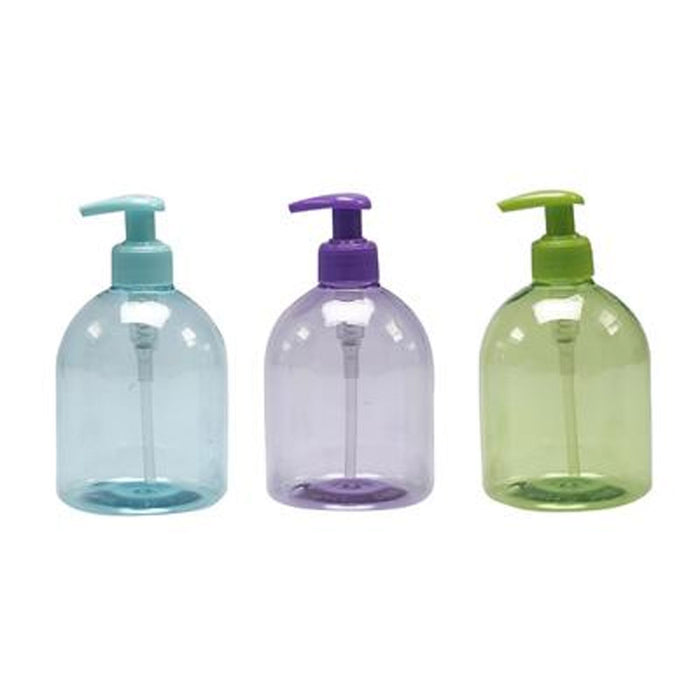 Liquid Soap Dispenser Pump Lotion Refillable Empty Bottle Plastic Jar Cream 17oz