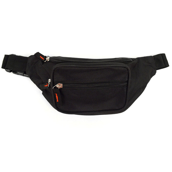 Men's Leather Waist Fanny Pack Bum Adjustable Belt Bag Pouch Travel Hip Purse