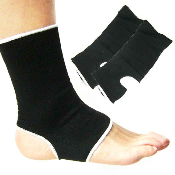 2 Pack Ankle Brace Compression Support Sleeve Injury Recovery Joint Pain Relief