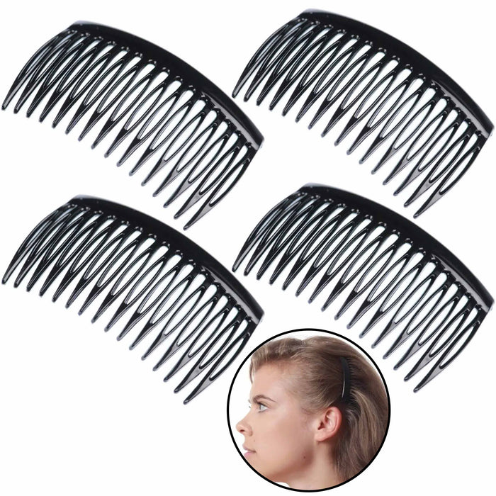 4 Side Combs Hair Clip Fork Styling Accessories Bride French Paris Fashion Style