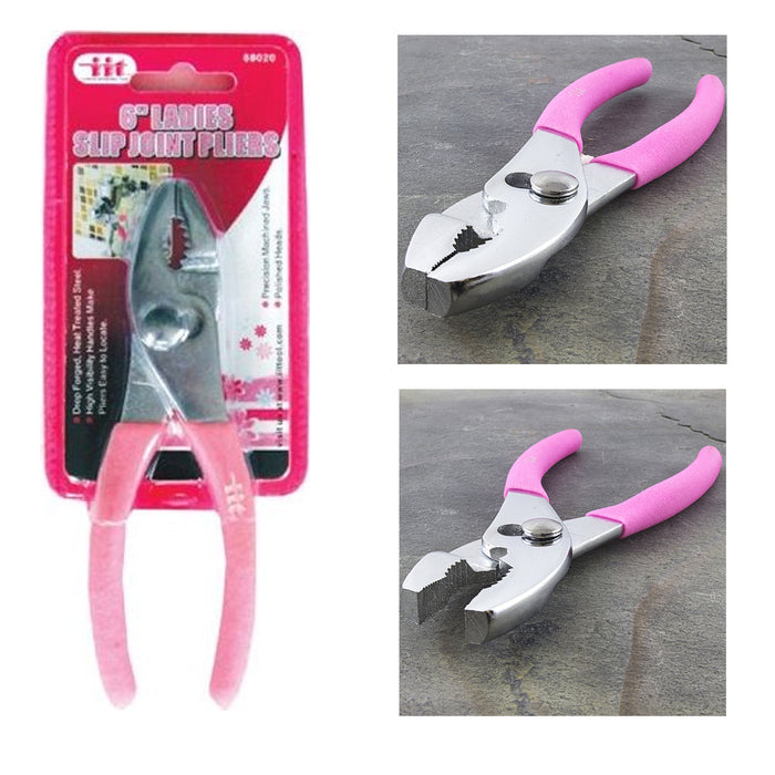 3 X Ladies Pliers 6" Slip Joint Long Nose Diagonal Wire Cutter Jewelry Tool Set