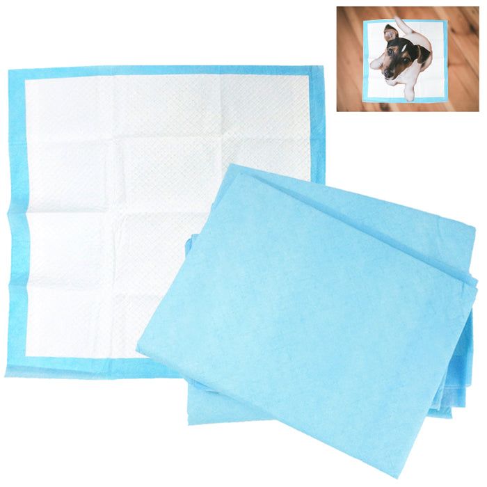 24PC Dog Puppy Training Pads House Heavy Absorbent Pet Pee Piddle Underpad 22.4"