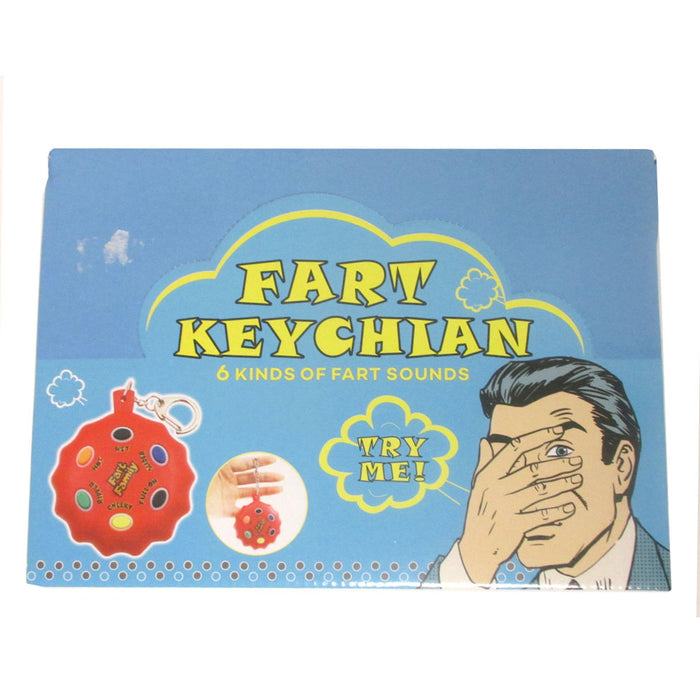 New Fart Keychain Farting Sound Pranks Gag Funny Machine Novelty Key Chain Gags