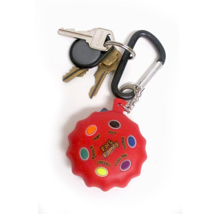 New Fart Keychain Farting Sound Pranks Gag Funny Machine Novelty Key Chain Gags