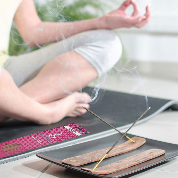 80 Pc Honey Rose Incense Sticks Scented Fragrance Hand Dipped Aroma Therapy