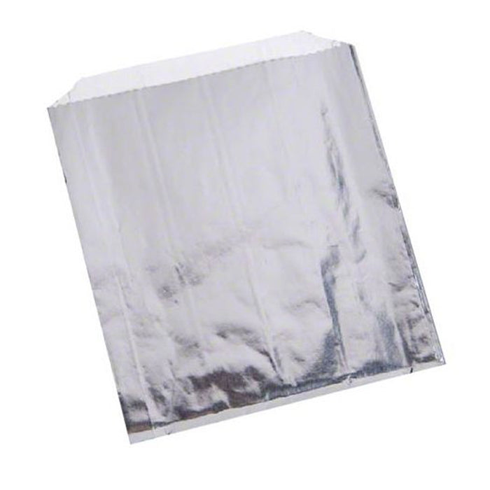125 X Aluminum Foil Bags Warm Hot Warm Sandwich Pita Food Storage Pouches 6.5"