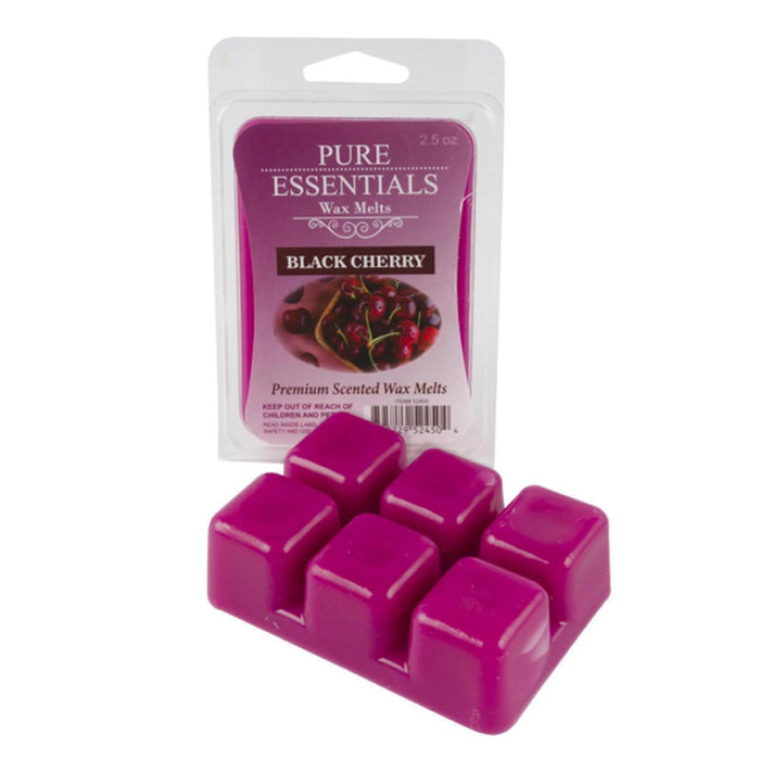 4PK Cube Black Cherry Wax Melts Bar Candle Warmers Aroma Therapy Fragrance 2.5oz