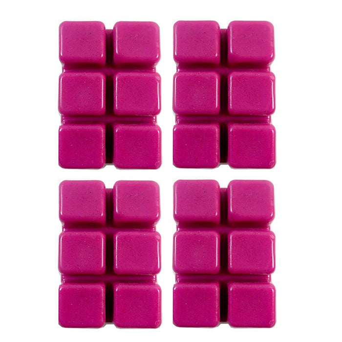 4PK Cube Black Cherry Wax Melts Bar Candle Warmers Aroma Therapy Fragrance 2.5oz