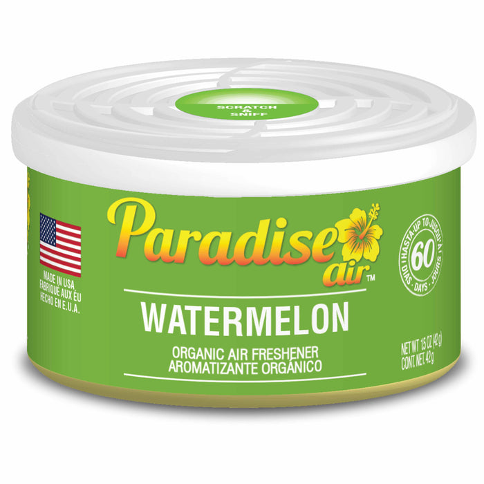 1 Pc Paradise Organic Air Freshener Watermelon Scent Fiber Can Home Car Aroma