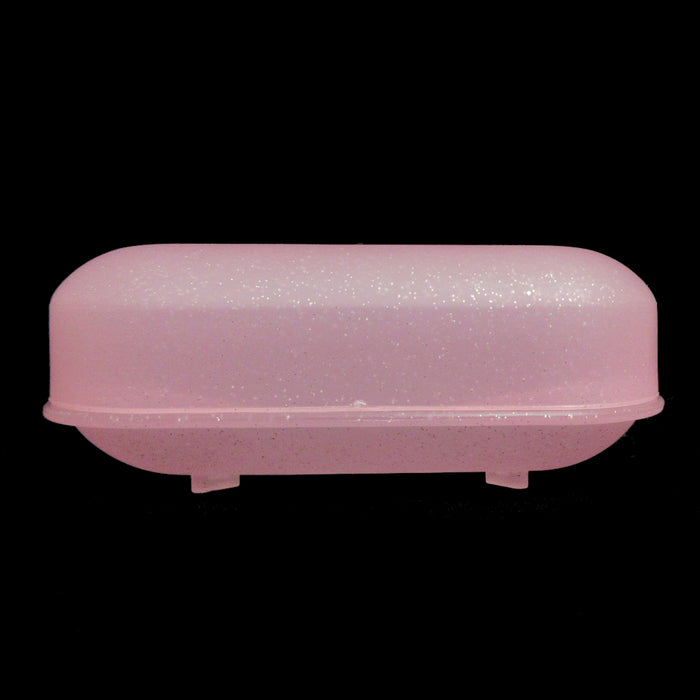 6PC Travel Soap Container Dish Case Holder Box Wash Bathroom Home Camp Clean Dry