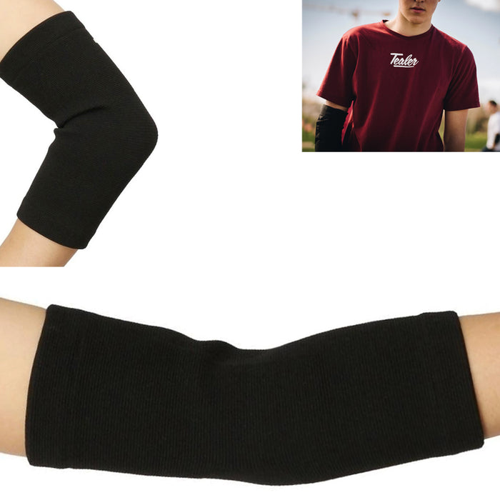 2PC Elbow Brace Compression Arm Sleeves Support Arthritis Joint Pain Relief L/XL