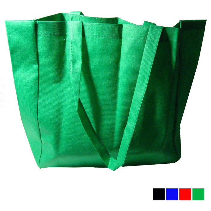 6 Pc Reusable Shopping Bag Grocery Tote Laundry Bags Eco Friendly Foldable Large