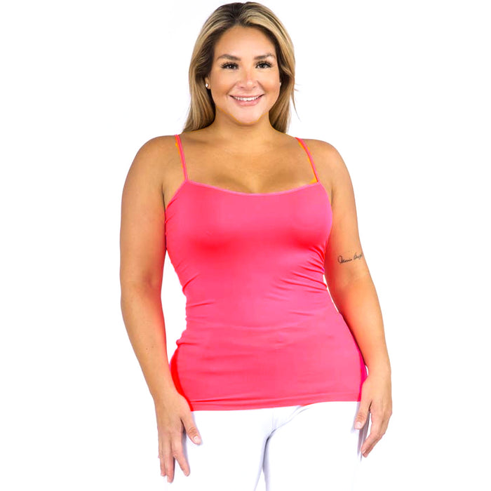 1pc Women Cami Tank Top Spaghetti Strap Shirt Camisole Basic Layer Hot —  AllTopBargains