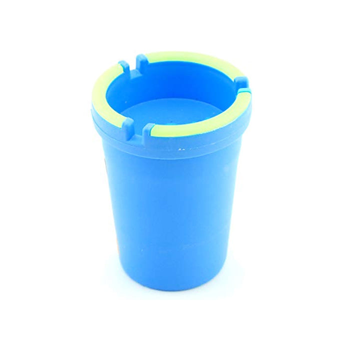 4 X Jumbo Butt Bucket Ashtray Glow In Dark Cigarette Car Cup Ash Holder Portable