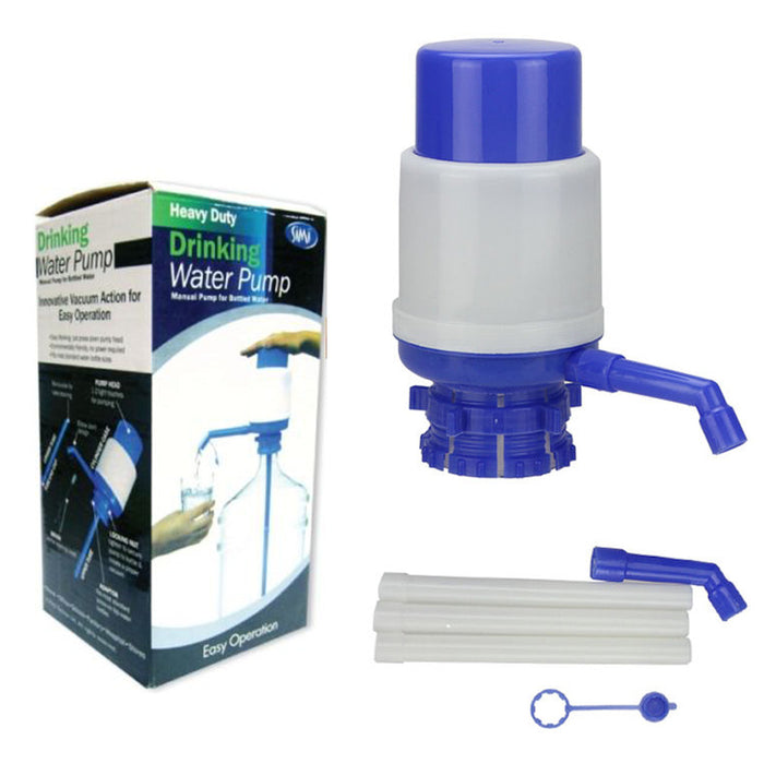 5 Gallon Bottled Drinking Water Hand Press Manual Pump Dispenser Jug Home Office