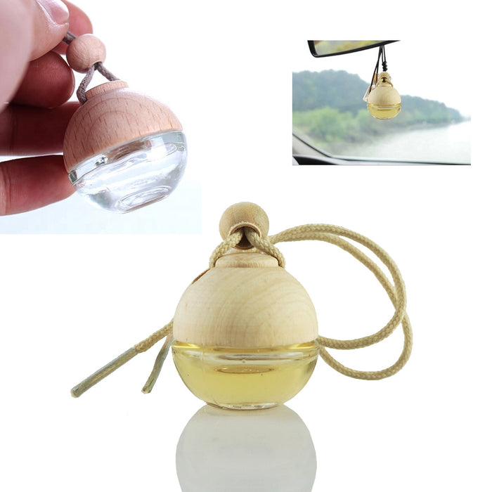 2 Pc Fragrance Diffuser Bottle Air Freshener Car Perfume Hanging Scented Auto