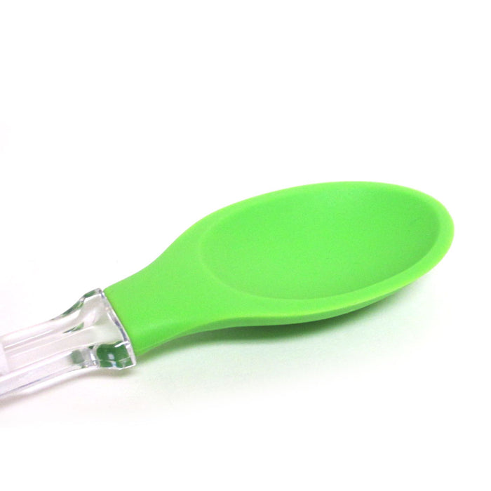 4 Silicone Spoons Baking Serving Cooking Heat Resistant Kitchen Utensils Tools