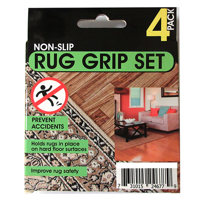 8 Pc Anti Slip Rug Gripper Set Carpet Grip Mat Non Skid Tape Adhesive Floor Pad