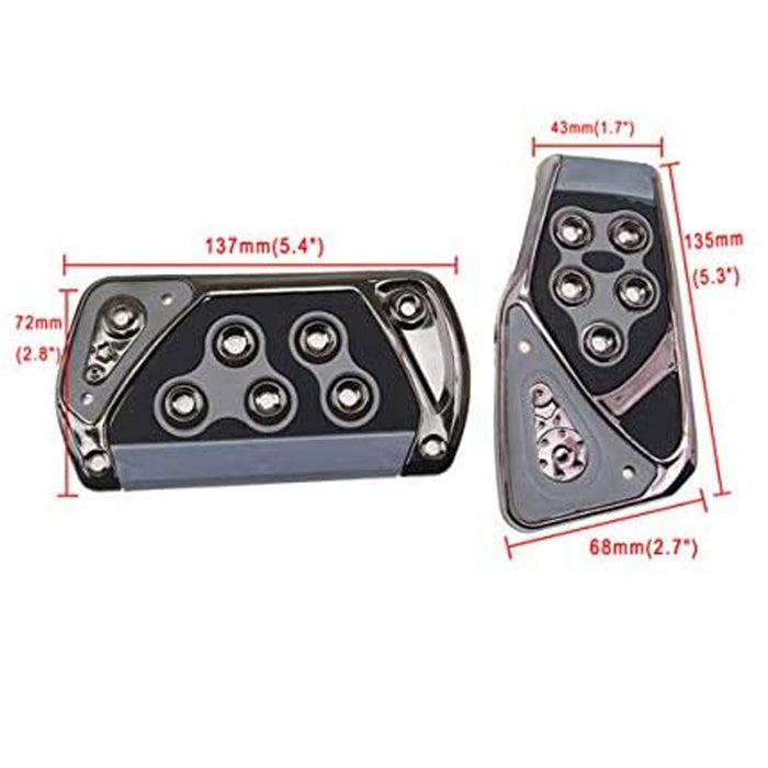 Universal Car Non-Slip Automatic Gas Brake Foot Pedal Pad Cover Auto Accessories