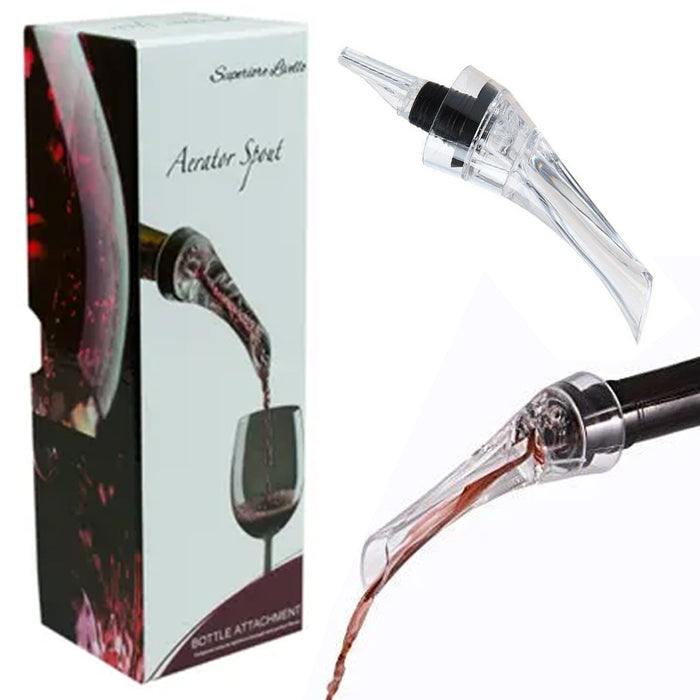 1 Pc Aerator Spout Bottle Pourer Pour Stopper Dispenser Liquor Olive Wine Oil