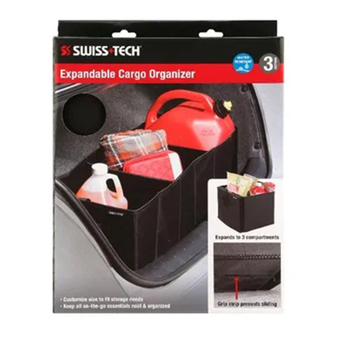 1 Expandable Cargo Organizer Collapsible Fold Trunk Caddy Car Auto Storage Bin