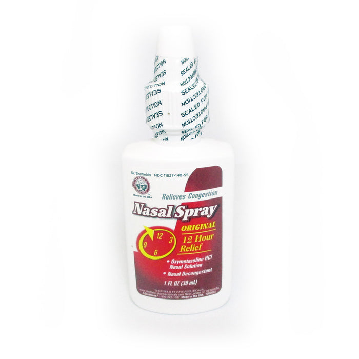 6 x Nasal Spray Nose Allergy Relief Pump Decongestant Comprable To Afrin Sprays